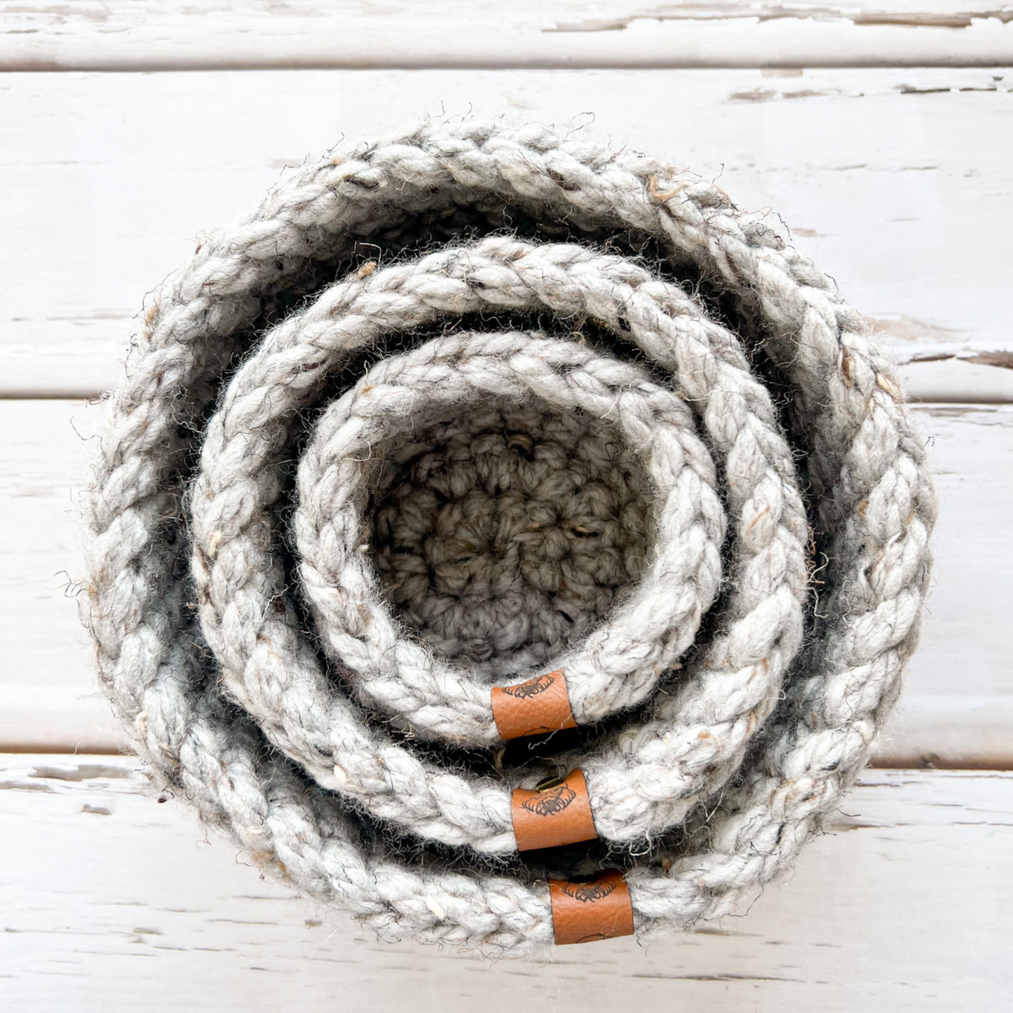 Handmade Nesting Basket Trio