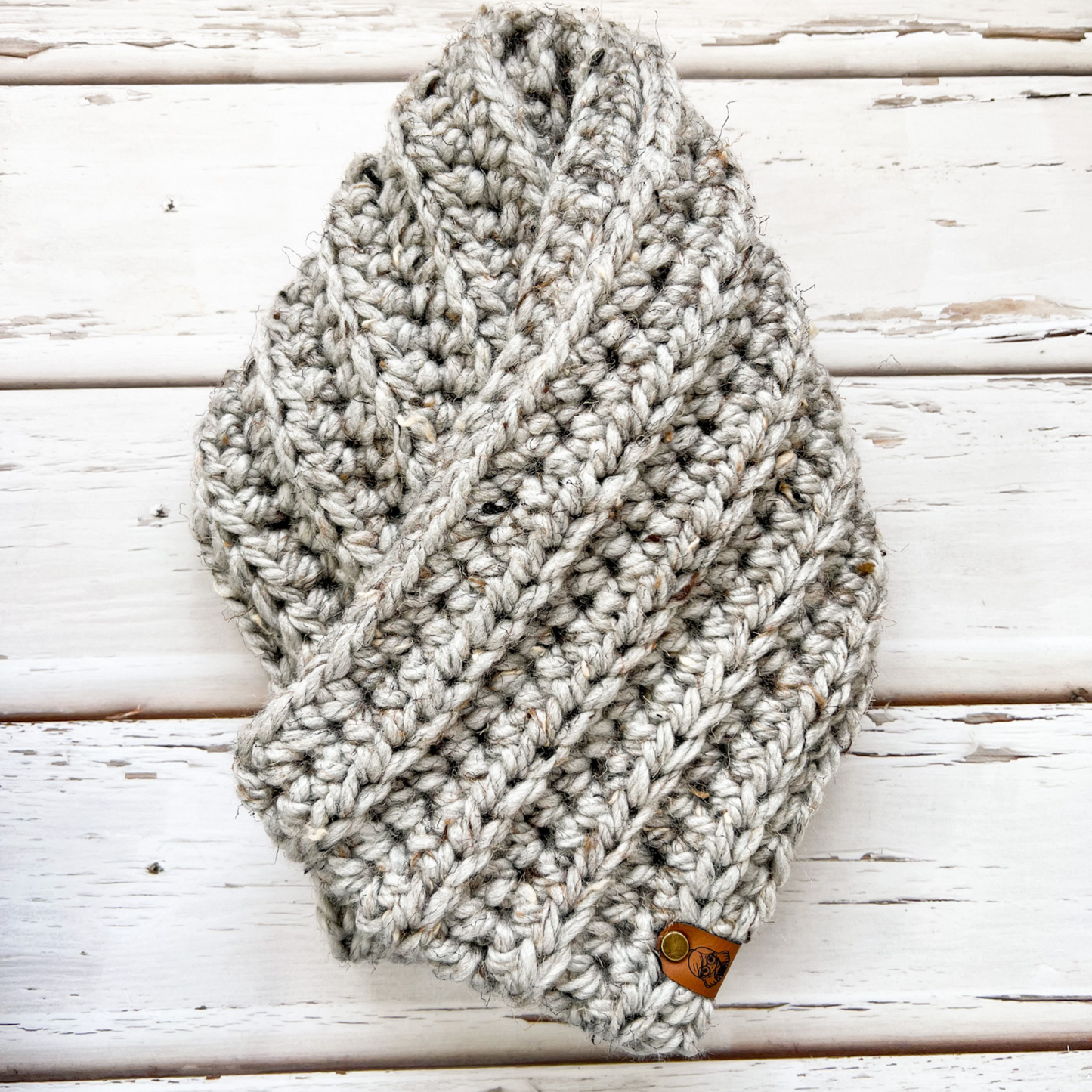 Tweed Infinity Scarf