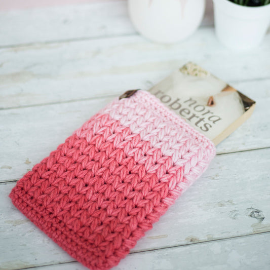 Sea Coral Ombre Meadow E-Reader/Tablet/Book Sleeve