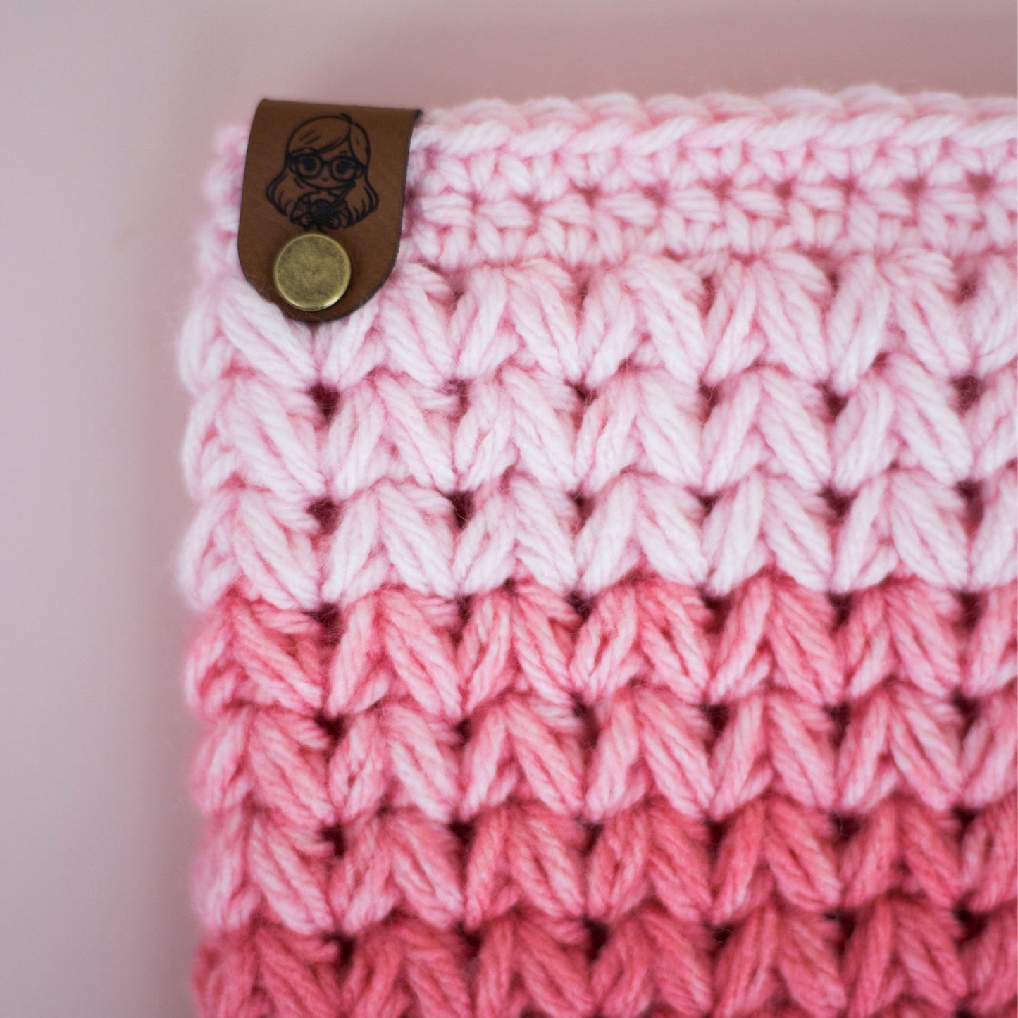 Handmade Crochet E-Reader Sleeve 6 x 8